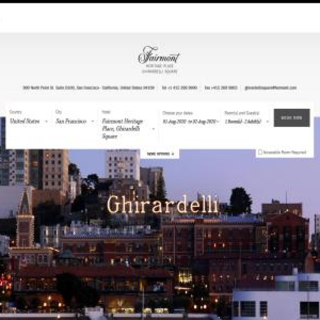 Fairmont Heritage Place, Ghirardelli Square